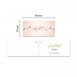 Kartončki za konfete - češnjevi cvetovi - rožnata
